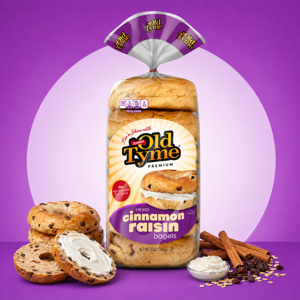 Old Tyme Premium Cinnamon Raisin Bagels