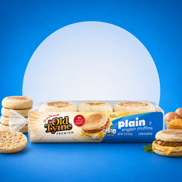 Old Tyme Premium Plain English Muffins