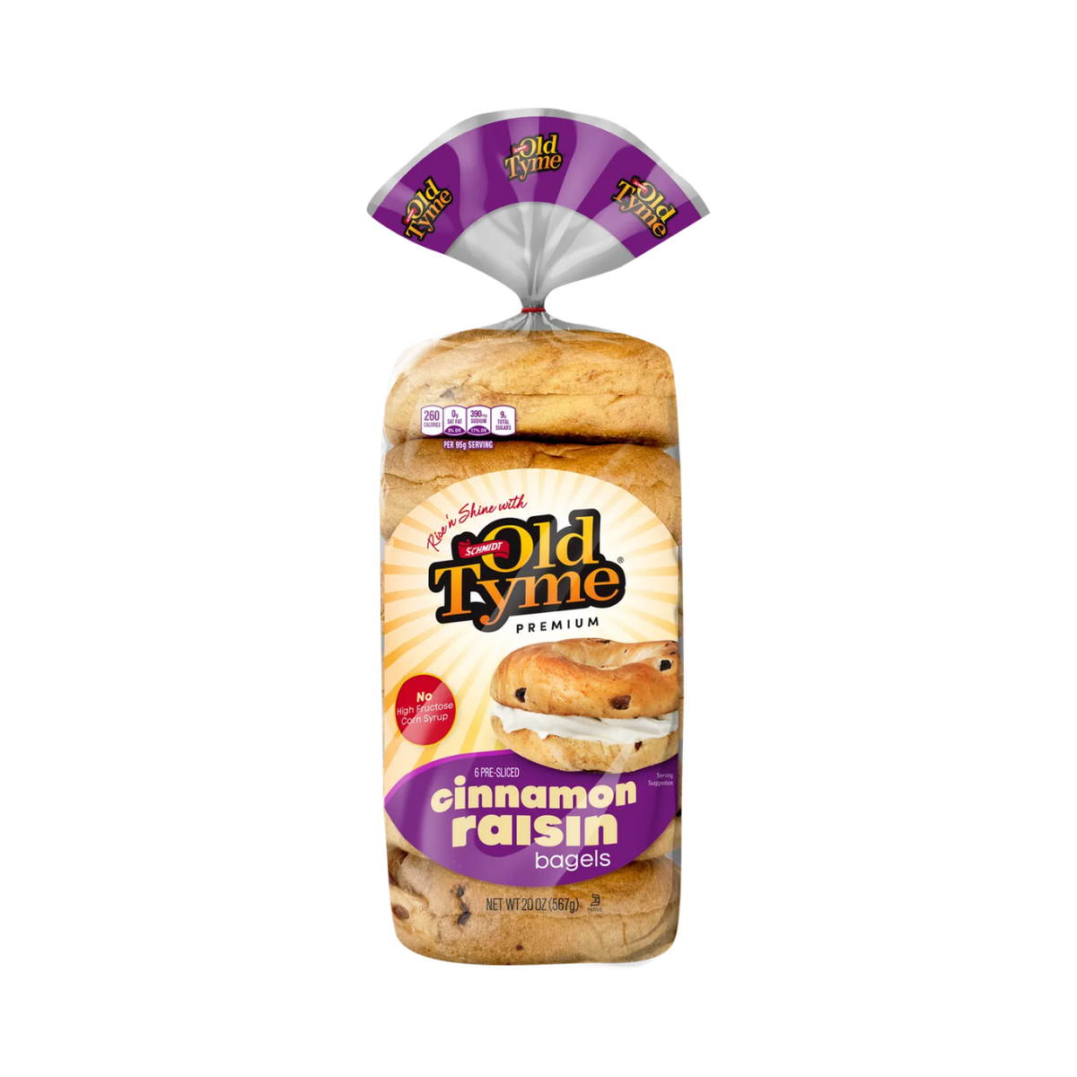 Old Tyme Premium Cinnamon Raisin Bagels