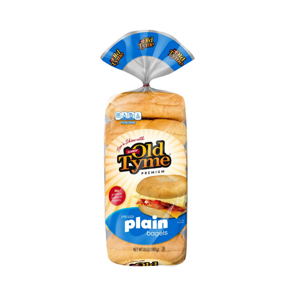 Old Tyme Premium Plain Bagels